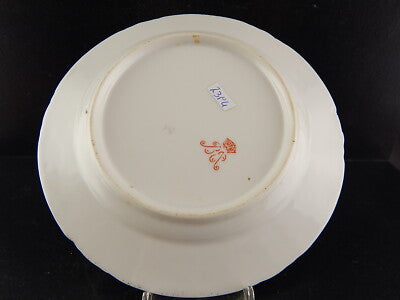 ANTICO PIATTO PORCELLANA LIBERTY DIPINTO A KAUFFMANN DA COLLEZIONE