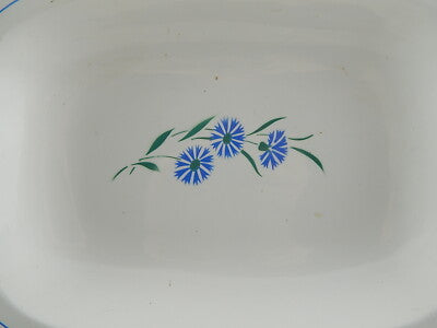 ANTICO RARO VASSOIO RAVIERA CERAMICA MONDOVI' VEDOVA BESIO CBM FINE 800