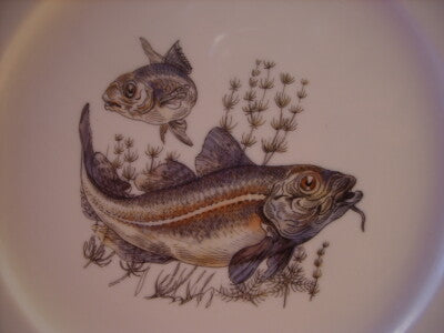 BAVARIA WINTERLING - PIATTO IN PORCELLANA SERIE PESCI #4