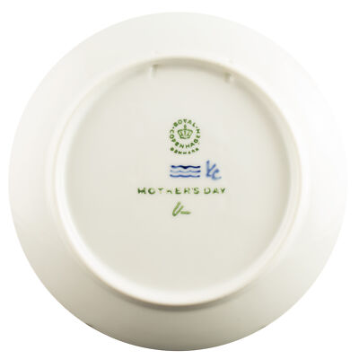 ROYAL COPENHAGEN PIATTO FESTA DELLA MAMMA 1974 ORIGINALE PORCELLANA PRIMA SCELTA