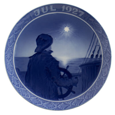 ROYAL COPENHAGEN PIATTO DI NATALE 1927 ORIGINALE PORCELLANA PRIMA SCELTA