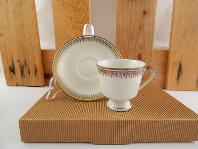 VINTAGE SERVIZIO CAFFE' 4 TAZZE CAFFETTIERA PORCELLANA VOHENSTRAUSS BAVARIA