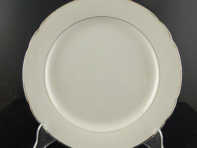 ANTICO PIATTO PORTATA CERAMICA LAVENO PRIMO 900 VERBANUM STONE PROFILO ORO