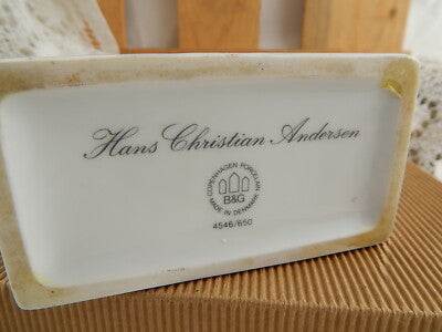 VINTAGE RARO VASO TEA CADDY PORCELLANA BING&GRONDAHL COPENHAGEN H. C. ANDERSEN