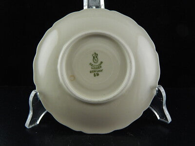 ANTICO PREZIOSO SERVIZIO CAFFÈ PORCELLANA PROFILO ORO BAVARIA SELTMANN WEIDEN