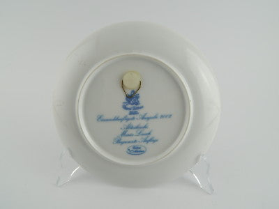 ROYAL TETTAU ORIGINALE PIATTO PORCELLANA COLLEZIONE DI NATALE IN ITALIANO 2002