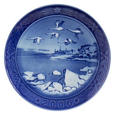 ROYAL COPENHAGEN PIATTO DI NATALE 2006 ORIGINALE PORCELLANA PRIMA SCELTA