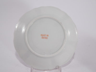 VINTAGE SET TAZZA PIATTINO PORCELLANA GIAPPONESE PORCELAIN JAPANESE CUP SAUCER