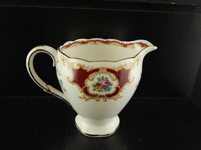 ANTICA ELEGANTE LATTIERA BRICCO PORCELLANA INGLESE FOLEY COLLEZIONE BROADWAY