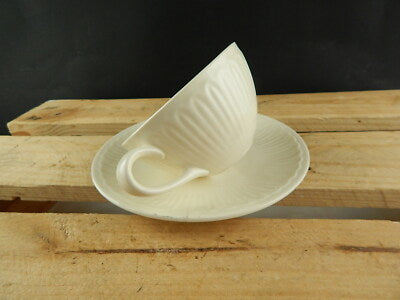 VINTAGE '50 RARA TAZZA TE' CERAMICA TERRAGLIA AVORIO SCI LAVENO ANTONIA CAMPI #