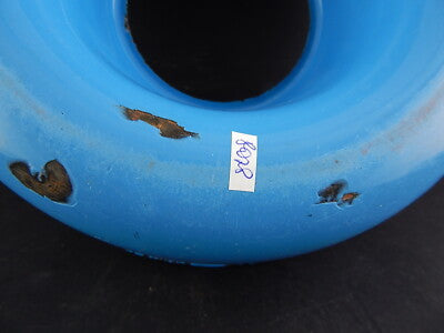 ANTICA FORMELLA CIAMBELLA LATTA METALLO SMALTATO SHABBY CHIC COLLEZIONE CUCINA