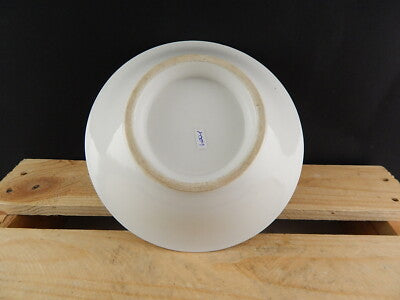 ANTICA ALZATA FRUTTIERA PORCELLANA GINORI METÀ 1800 DIPINTA MANO FIORI DI CAMPO