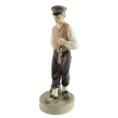 STATUINA PORCELLANA ROYAL COPENHAGEN "Pastore con Martello" 620 ORIGINALE PRIMA