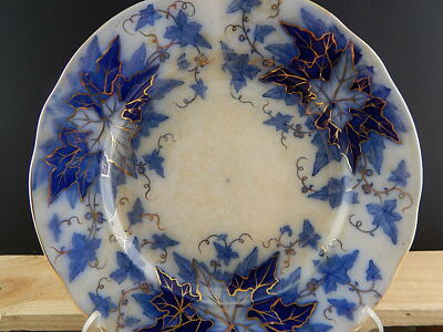 ANTICO PIATTO PIANO VILLEROY&BOCH BRYONIA PORCELLANA ART NOUVEAU 800 #21