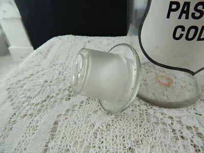 ANTICO BARATTOLO VASO VETRO SOFFIATO FARMACIA PASTIGLIE CODEINA FINE 800