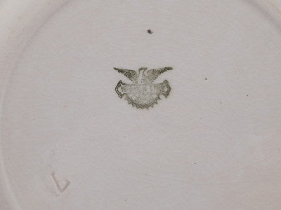 ANTICO PIATTO VERBANUM STONE SOCIETA' CERAMICA ITALIANA LAVENO COLLEZIONE