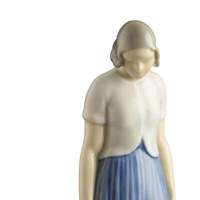 STATUINA PORCELLANA ROYAL COPENHAGEN BING&GRONDAHL "La Ragazza delle Oche" AXEL