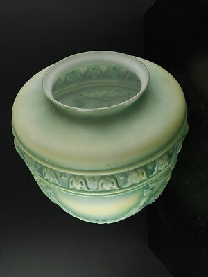 LAMPADARIO ANTICO AUTENTICO LIBERTY ART NOUVEAU VETRO DECORO NEO CLASSICO