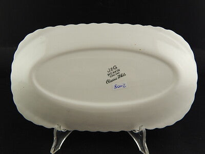 ANTICO 1939 PIATTO VASSOIO SANDWICH SEMI PORCELLANA J. & G. MEAKIN TRALCI UVA