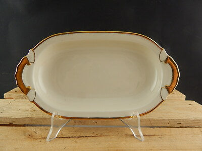 ANTICO ART DECO VASSOIO RAVIERA PIATTO PORCELLANA VOHENSTRAUSS BAVARIA SELTMANN