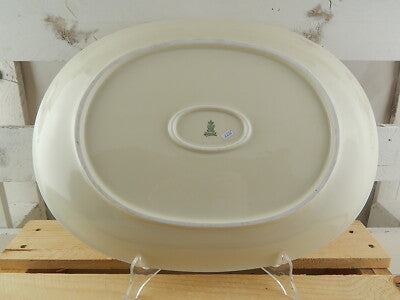 ANTICO ELEGANTE VASSOIO PORCELLANA H&CO HEINRICH SELB BAVARIA AUTUNNO #1725