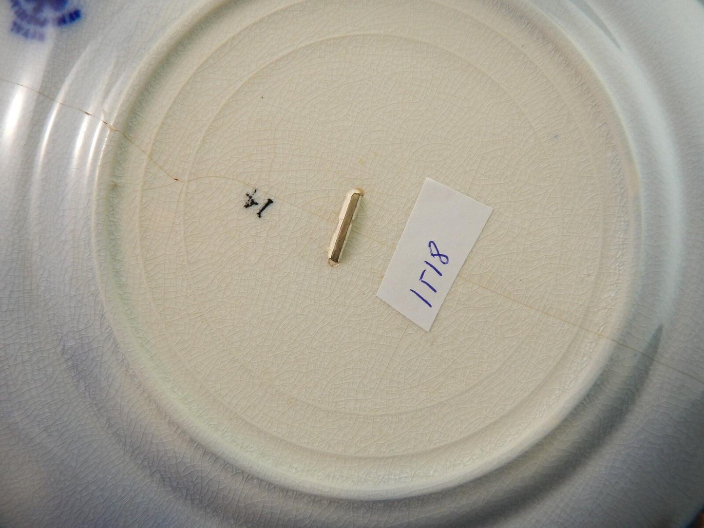 WEDGWOOD&CO ATALANTA ANTICO PIATTO CM 23 SEMI-PORCELLANA DEL 1906 RESTAURO