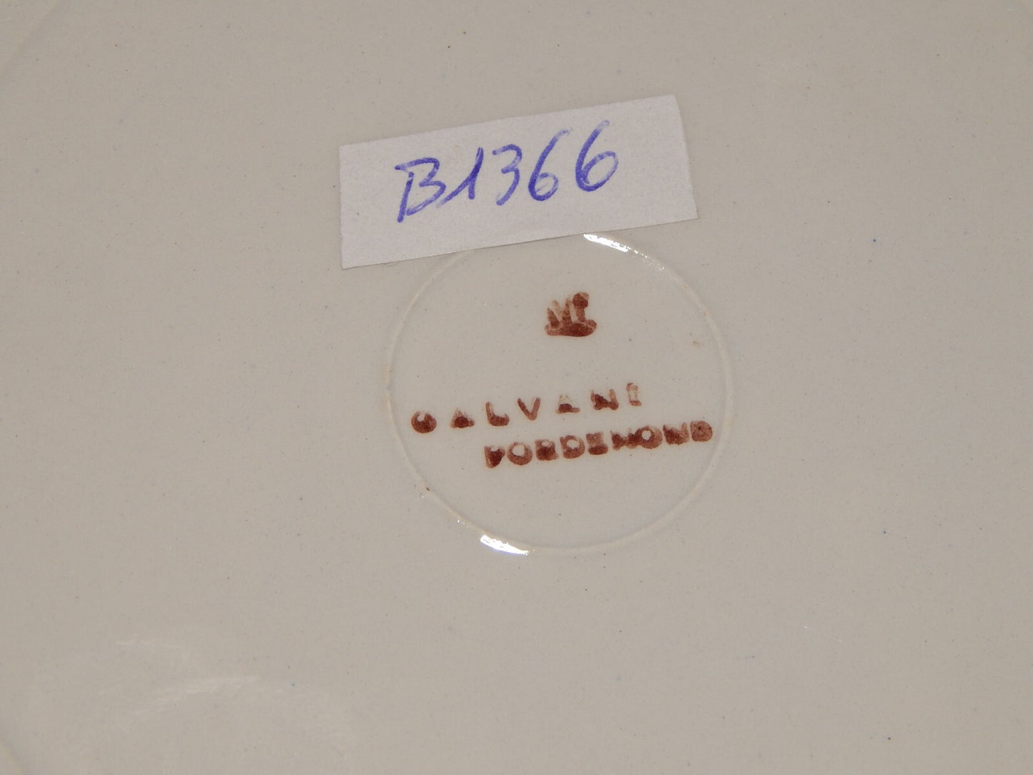 ART DECO FUTURISTA SET 4 PIATTI DESSERT CERAMICA GALVANI PORDENONE SIMONETTO