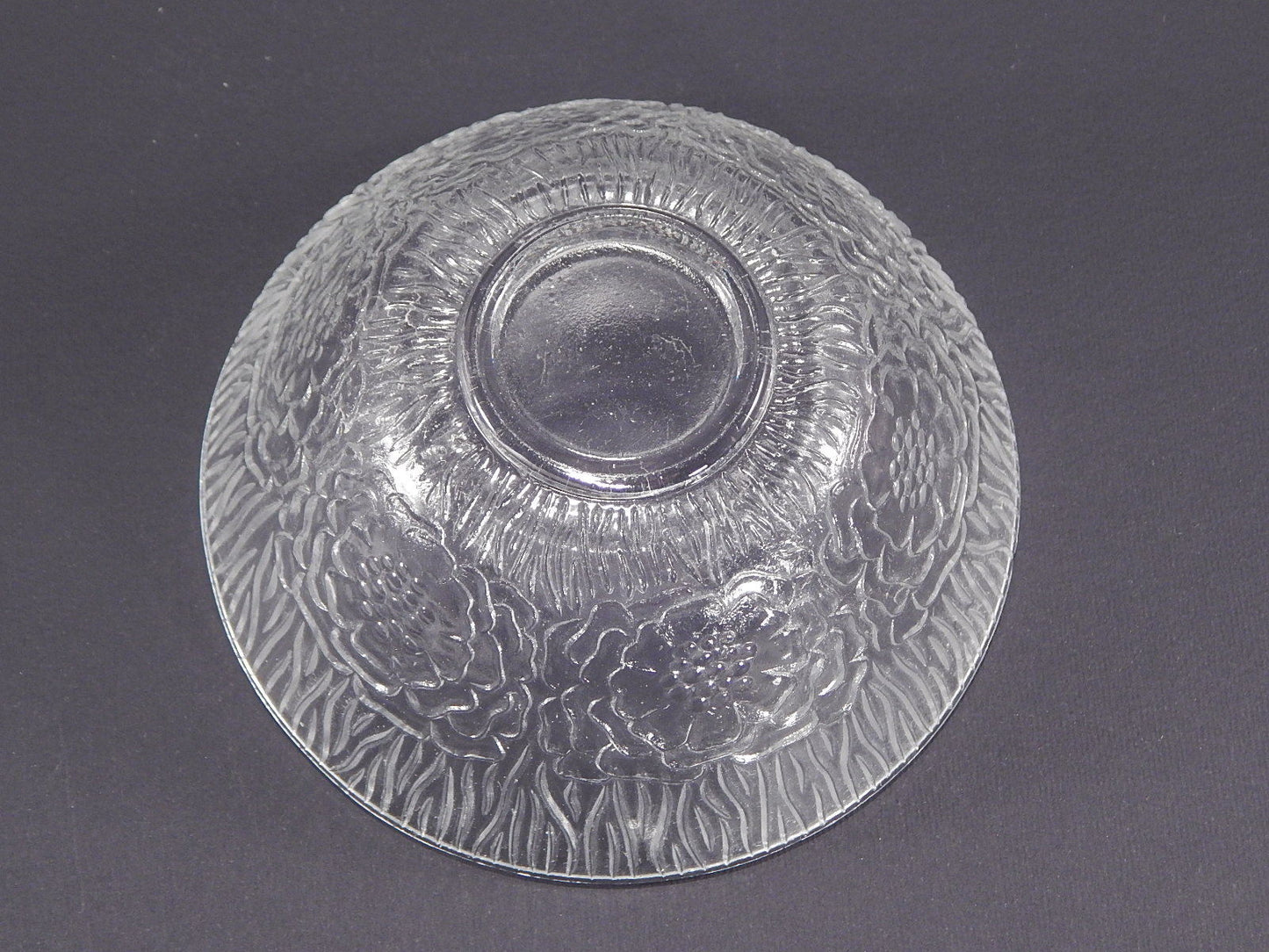 VINTAGE SET DA TAVOLA INSALATIERA O FRUTTIERA + 2 CIOTOLE VETRO STILE KOSTA BODA