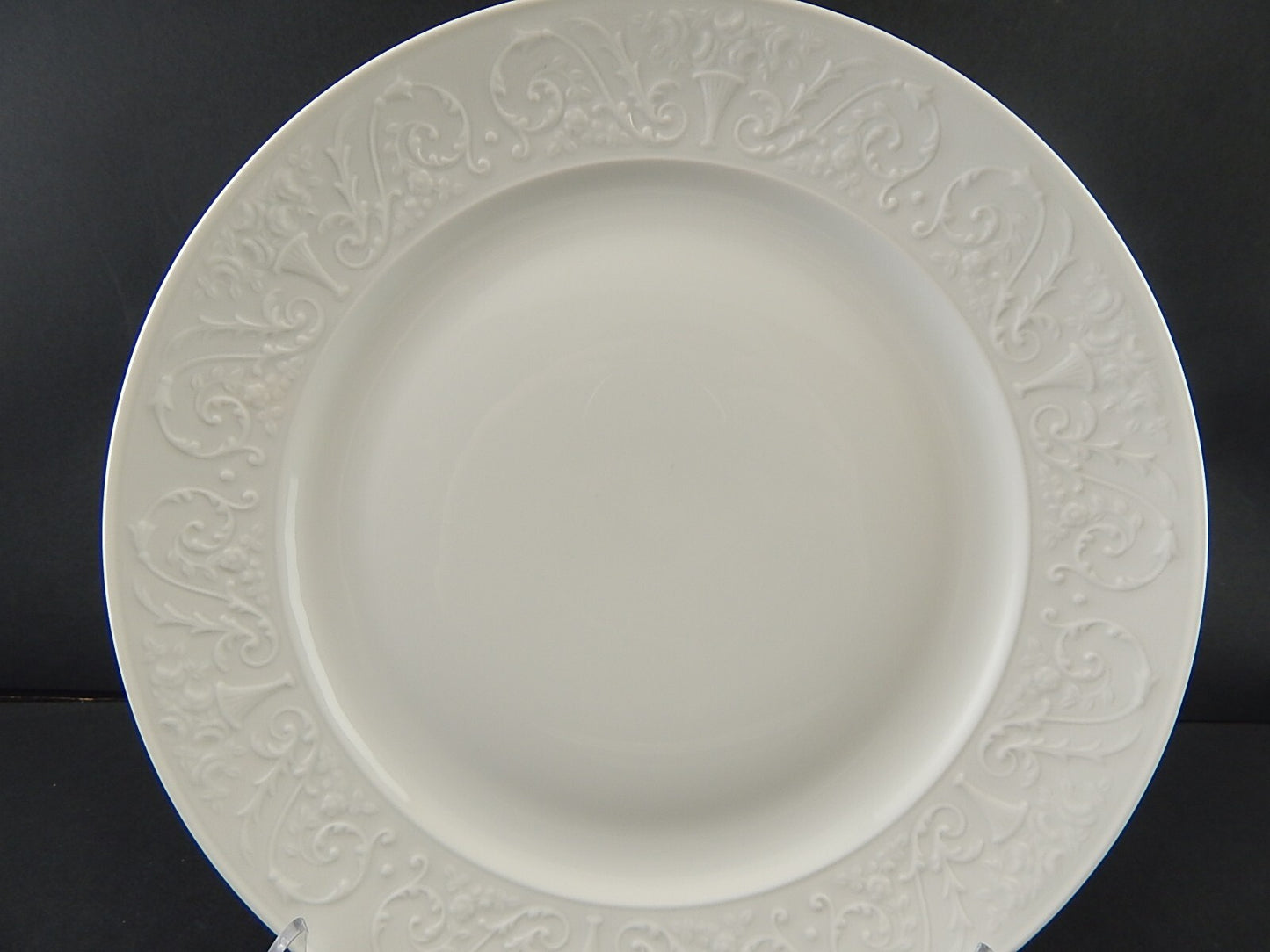 VINTAGE PIATTO VASSOIO LIMOGES RAYNAUD PORCELLANA BIANCA MODELLO WASHINGTON A217