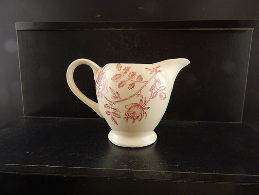 VINTAGE LATTIERA BRICCO PORCELLANA INGLESE CHURCHILL DECORO LE ROSE