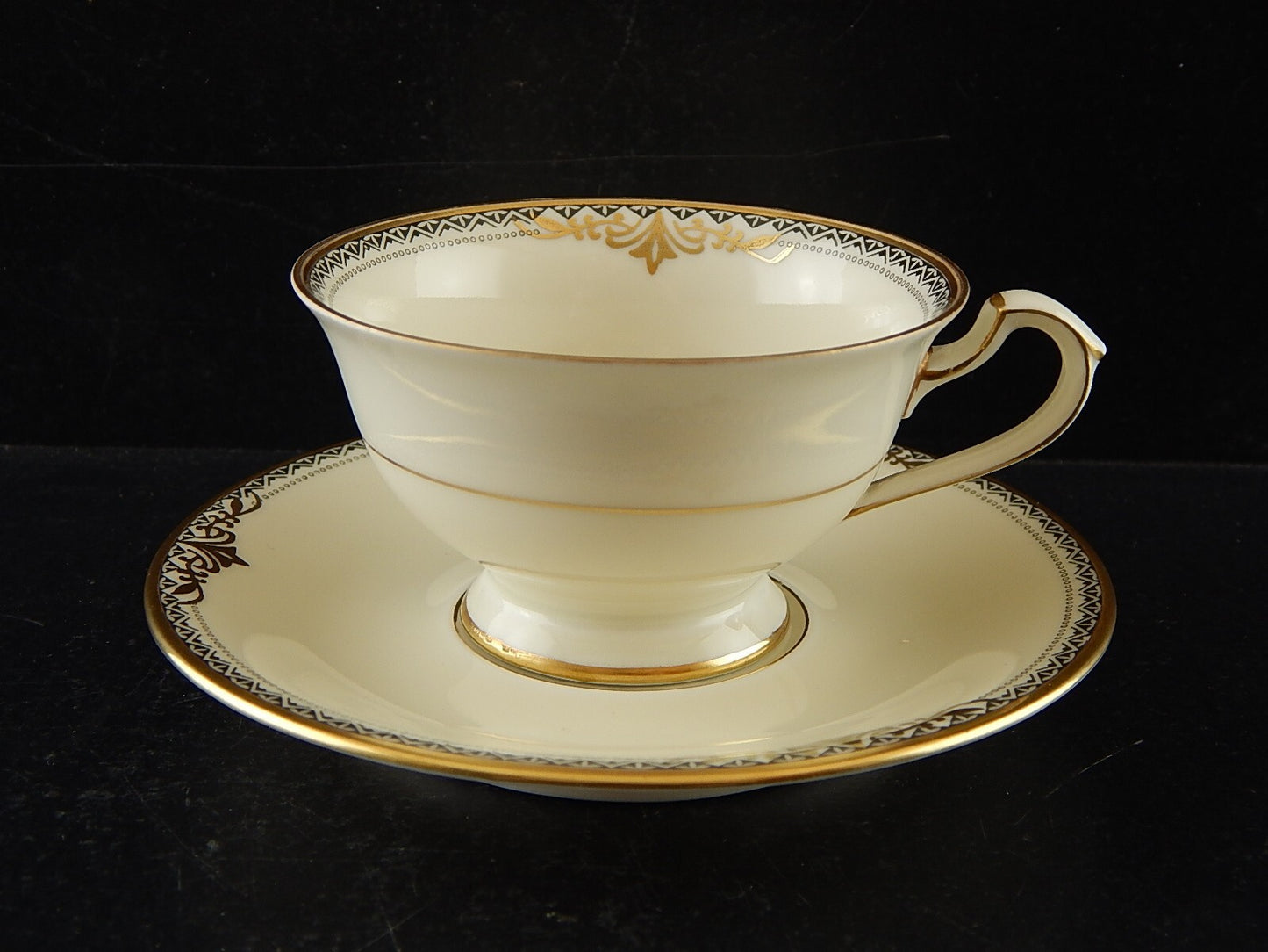 ANTICA ART DECO TAZZINA CAFFE' PORCELLANA ESCHENBACH BAVARIA