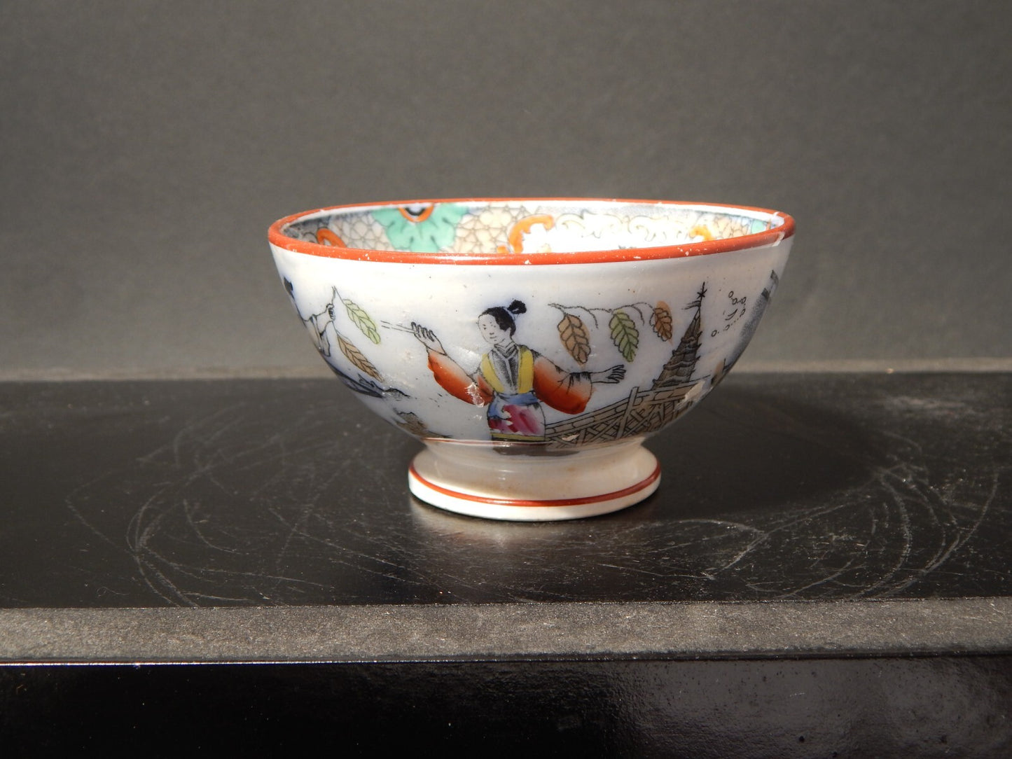 ANTICA CIOTOLA PICCOLA SCODELLA PORCELLANA MAASTRICHT PETRUS REGOUT TIMOR