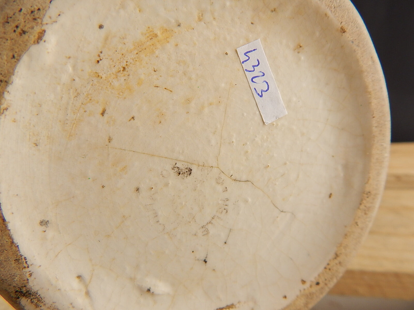 ANTICA RARA BROCCA CARAFFA VERSATOIO CERAMICA MAIOLICA F. MUSSO MONDOVI'