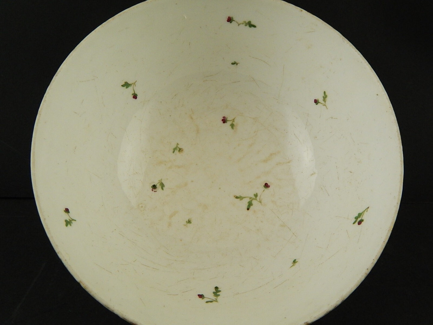 ANTICA RARA CIOTOLA SCODELLA PORCELLANA DI PARIGI DECORATA A MANO EPOCA IMPERO