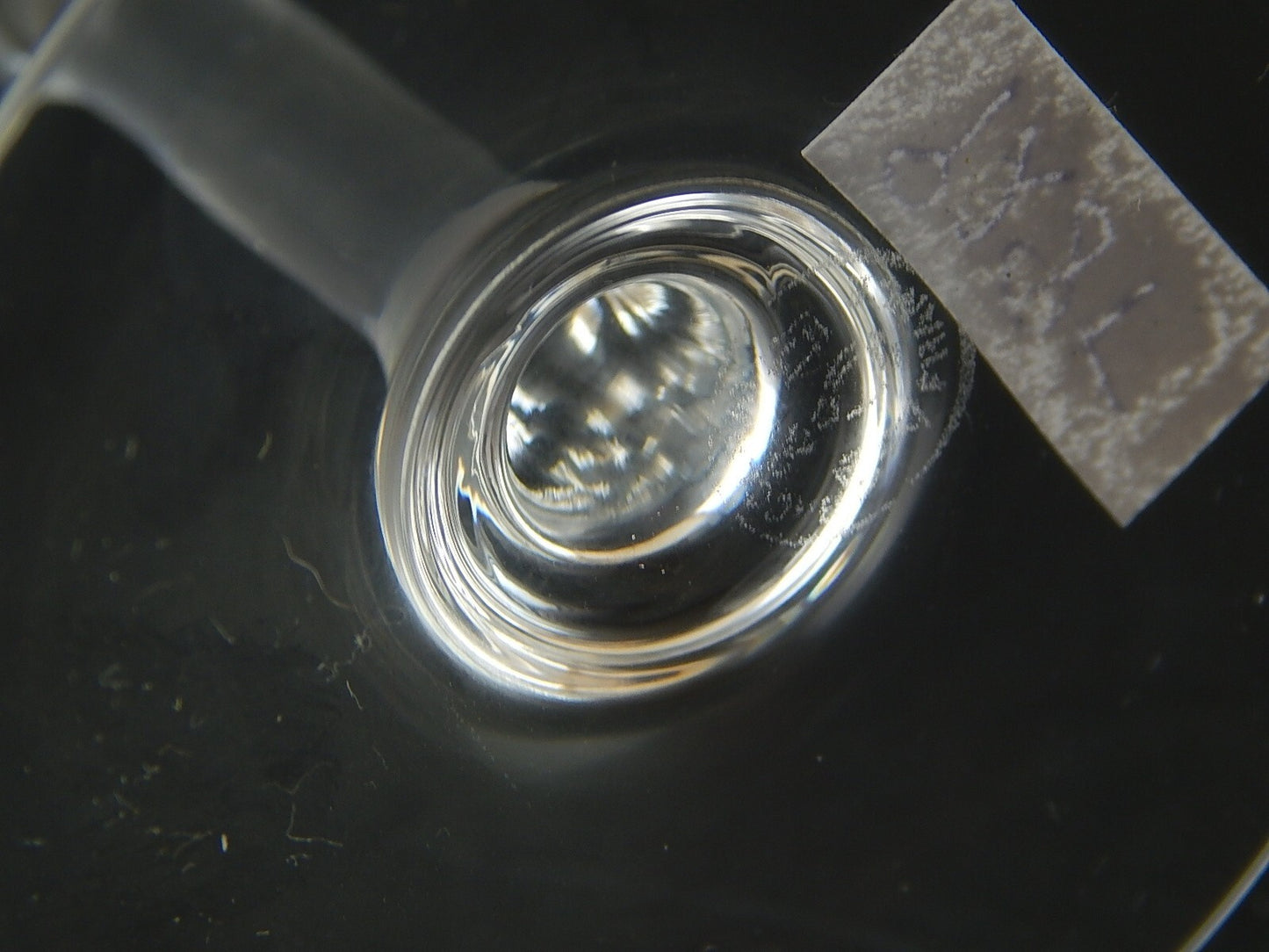 CRISTALLO MARCHIO BACCARAT MODELLO PERFECTION CALICE VINO BIANCO CM 13