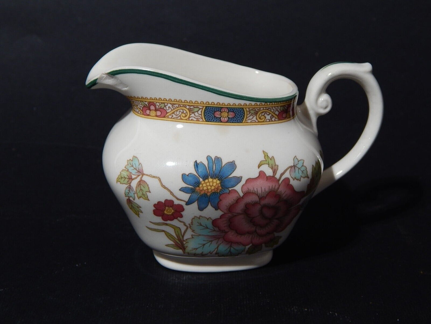 VINTAGE LATTIERA BRICCO PORCELLANA ORIENT DYNASTY COLLECTION BY FRANCISCAN