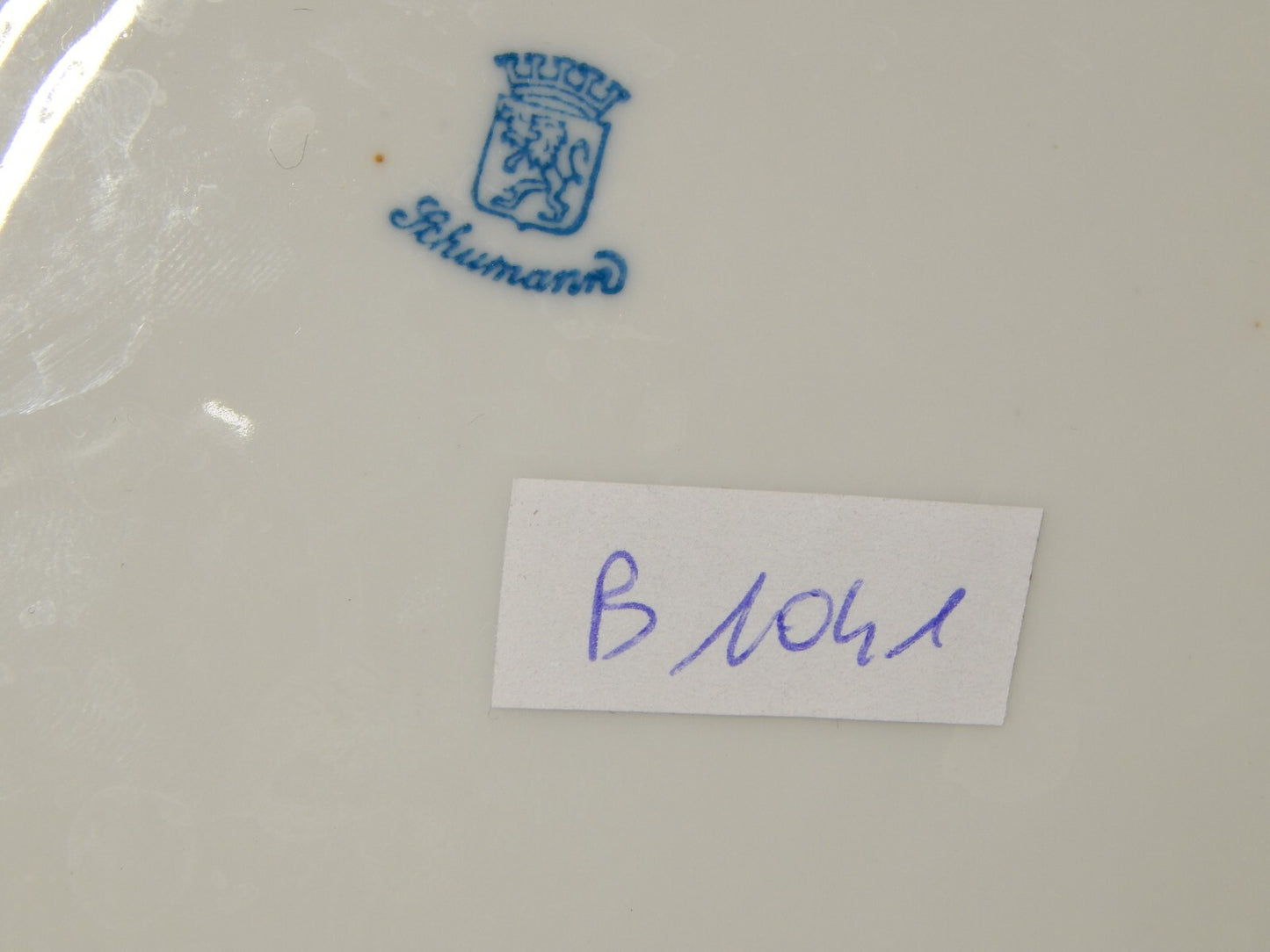 SCHUMANN BAVARIA PREZIOSO SERVIZIO DA DOLCE PORCELLANA TRAFORATA 1930 LE ROSE