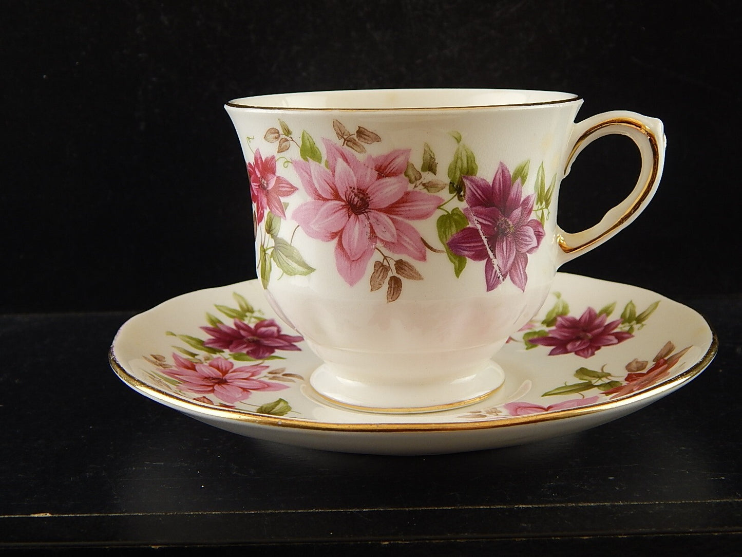 PREZIOSA PORCELLANA INGLESE RIDGWAY QUEEN ANNE TAZZA VINTAGE BONE CHINA