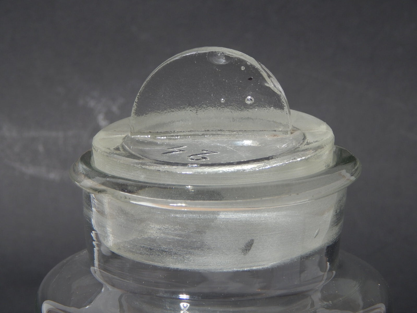 ANTICO VASO ALBARELLO VETRO SOFFIATO ALTARE FARMACIA DROGHERIA A434