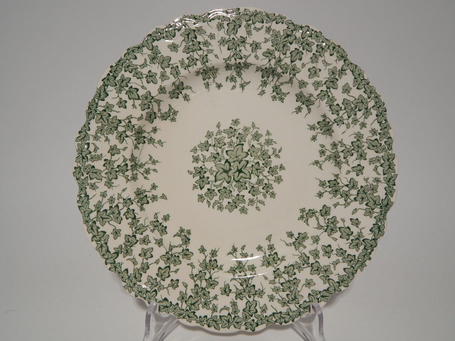 ANTICO PIATTO CROWN DUCAL SEMI PORCELLANA ADAPTATION EARLY ENGLISH JOY EDERA