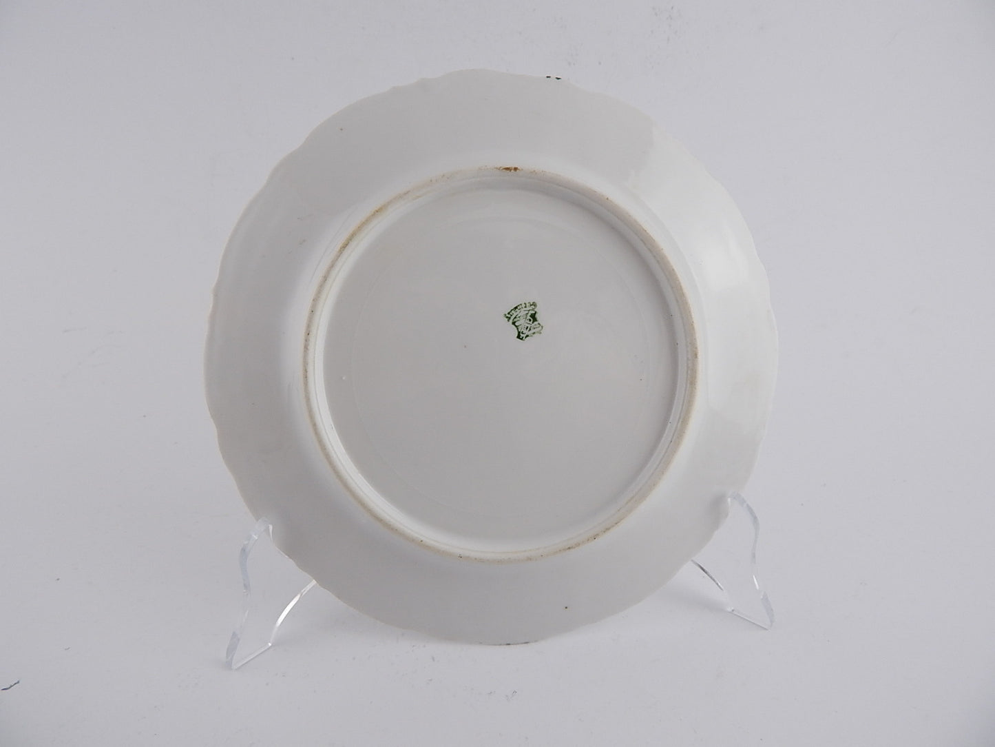 ANTICO RARO PIATTO PORCELLANA INIZIO 1900 MANIFATTURA WEIMAR COLLEZIONE FRUTTI