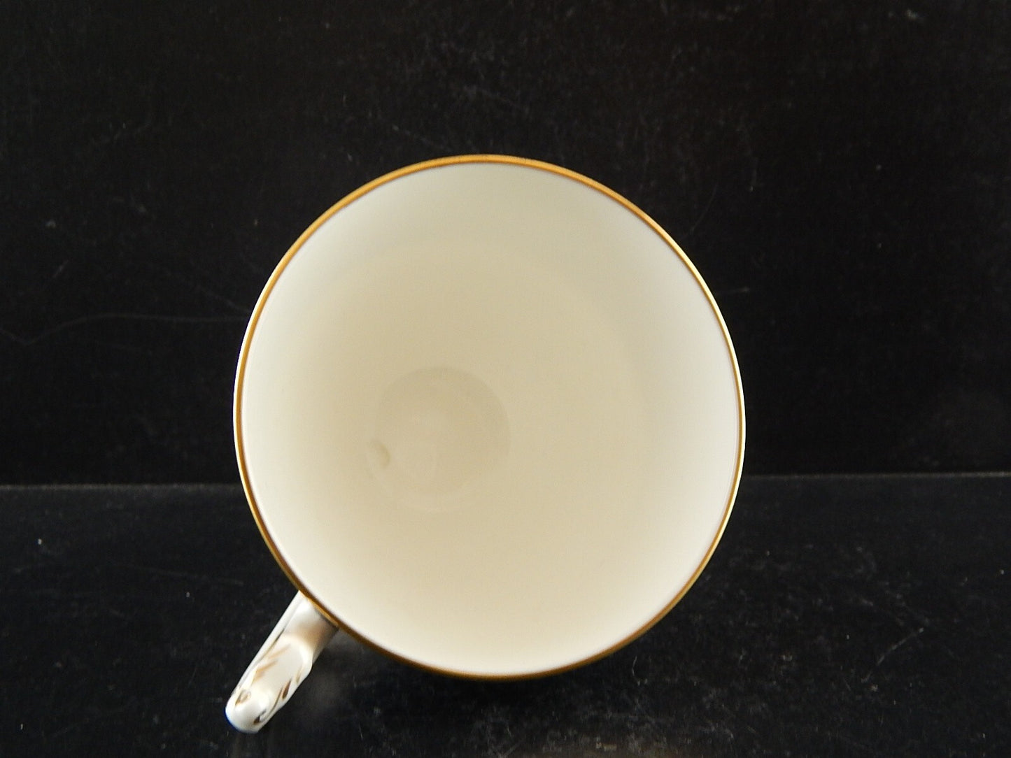 VINTAGE MANIFATTURA COALPORT ATHLONE BLUE TAZZA TE' PORCELLANA