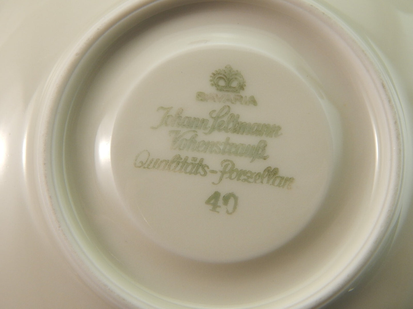 ANTICA ART DECO' TAZZINA CAFFE' PORCELLANA VOHENSTRAUSS BAVARIA JOHANN SELTMANN