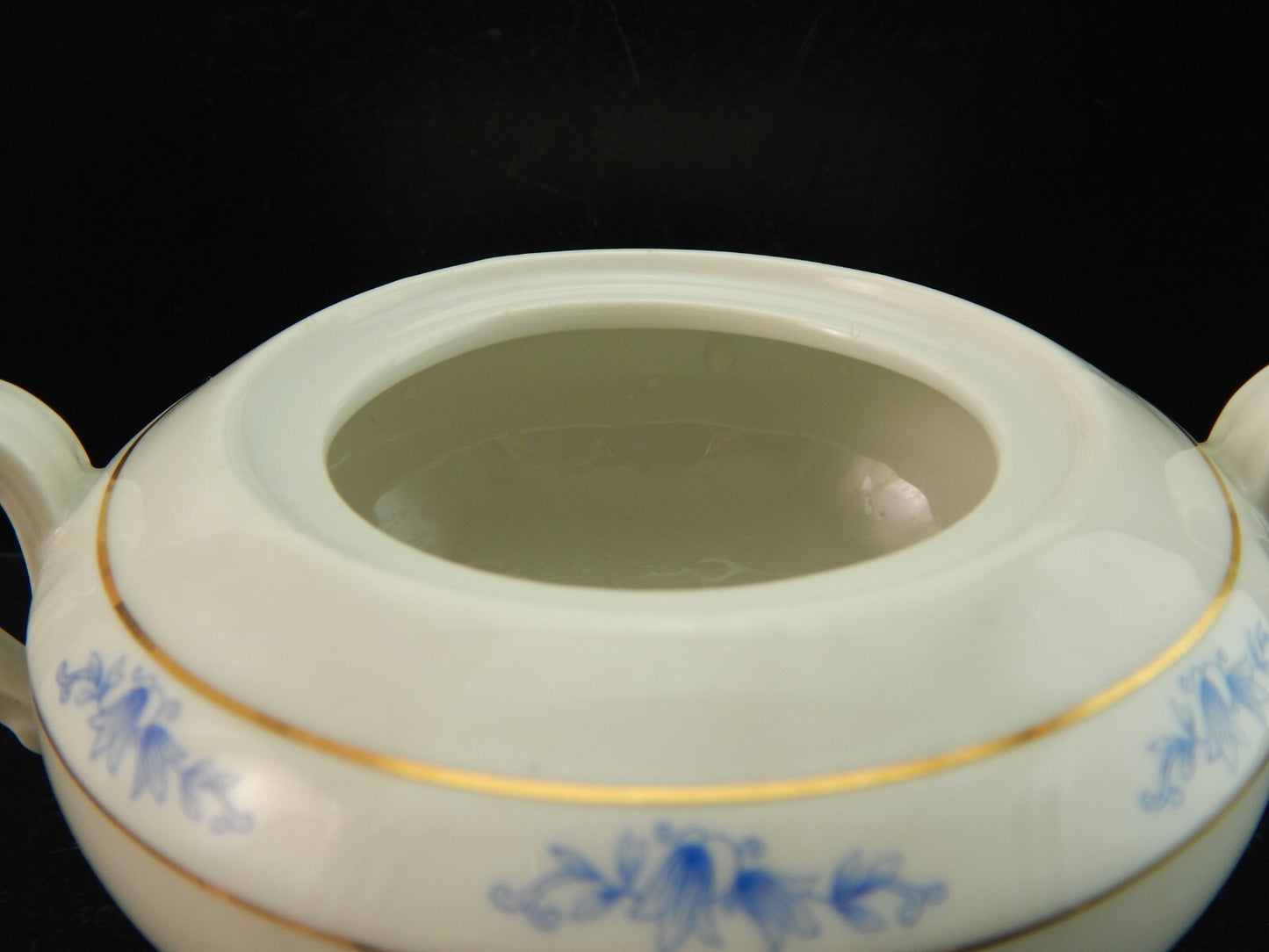 ANTICO 1945 ART DECO PREZIOSO SERVIZIO CAFFE' PORCELLANA H & C CHODAU BOHEMIA