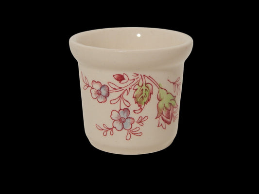 VINTAGE VASO PORTA UOVO SEMI PORCELLANA JOHNSON BROS COLLEZIONE CHINTZ ROSE