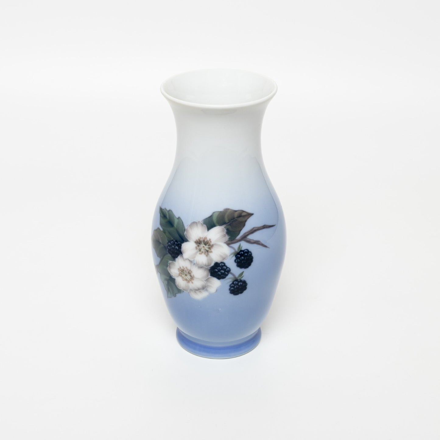 VASO PORCELLANA ROYAL COPENHAGEN "Le More" ORIGINALE CM 18 COD 288/2289 DIFETTO