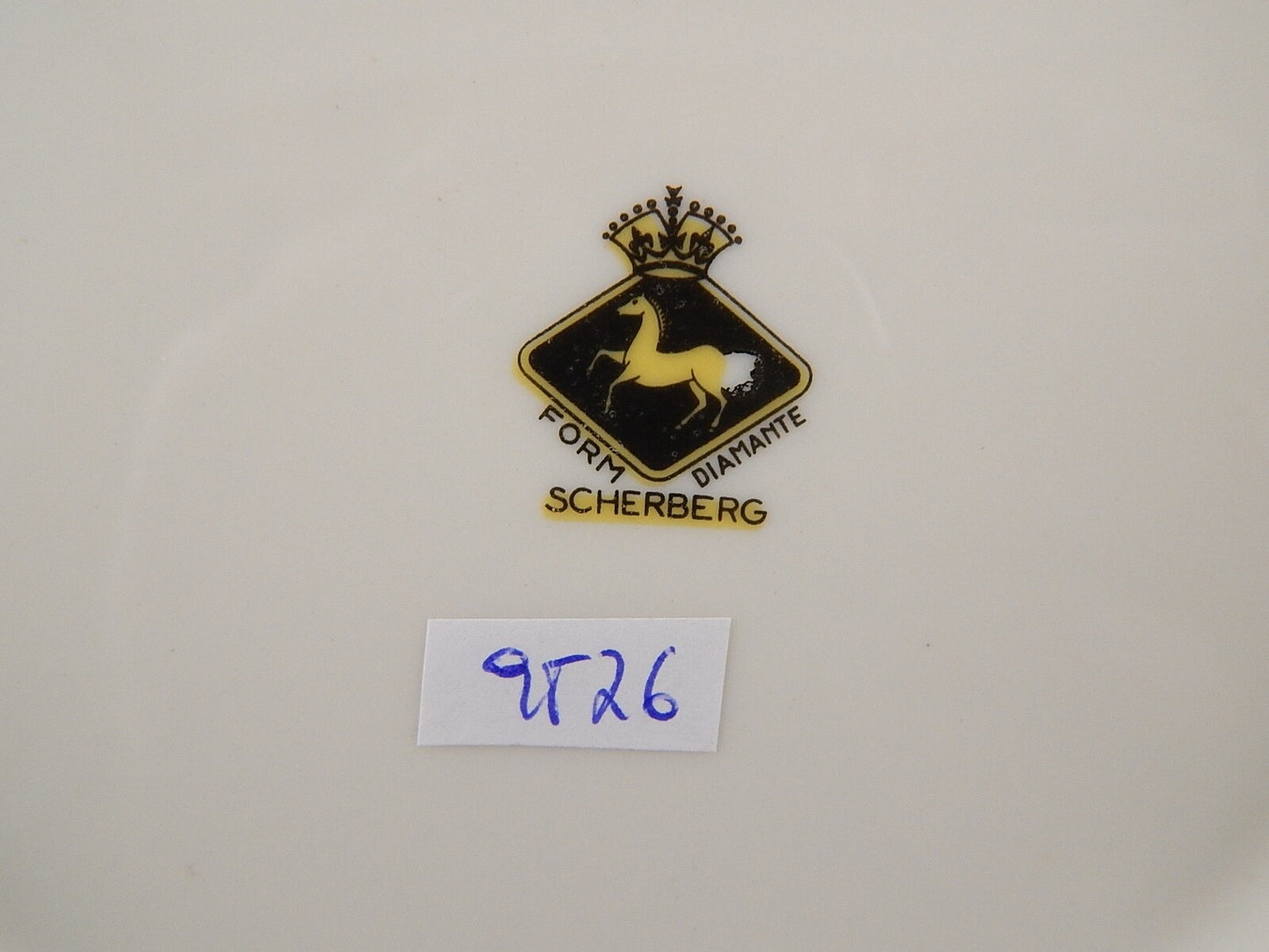 VINTAGE SERVIZIO TAVOLA PIATTI IMPERO PORCELLANA SCHERBERG BAVARIA 28 PEZZI