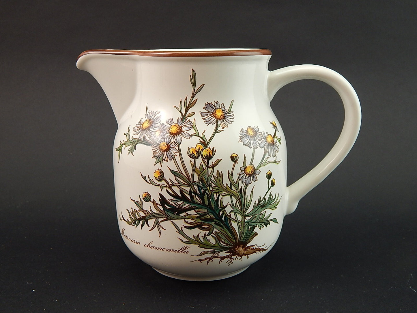 VILLEROY&BOCH BRICCO CARAFFA LATTIERA PORCELLANA COLLEZIONE BOTANICA VINTAGE
