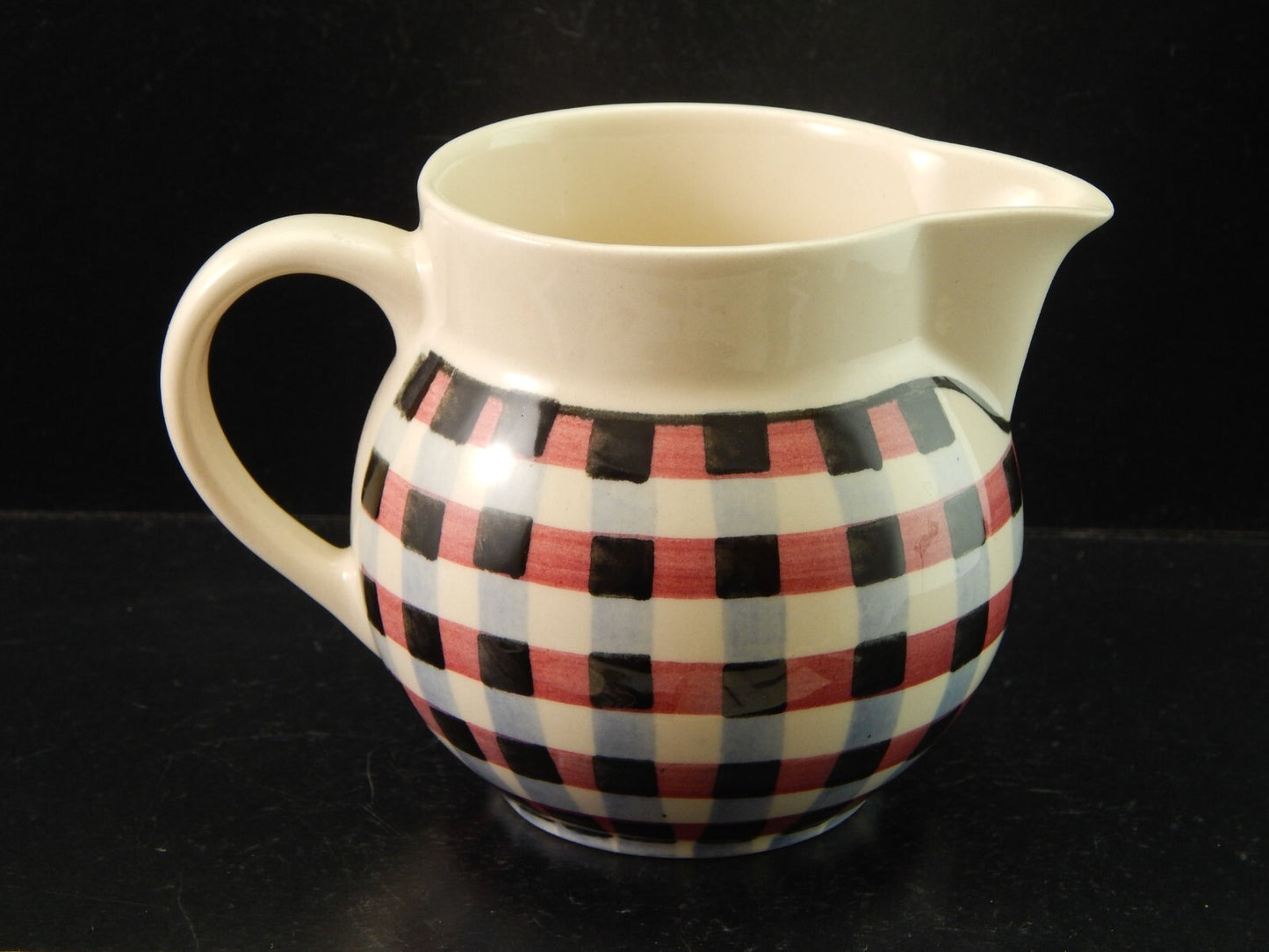 VILLEROY&BOCH ANTICA BRICCO LATTIERA PORCELLANA GLASGOW 8202 QUADRETTI