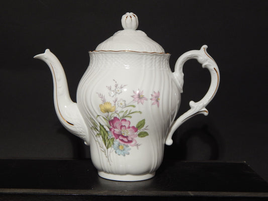 PREZIOSO RICHARD GINORI SERVIZIO CAFFE' PORCELLANA MODELLO VECCHIO GINORI FIORI